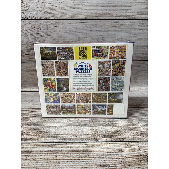White Mountain Jigsaw Puzzle “I Had One of Those” 1000 Larger Pieces Retro Toy - Picture 2 of 2